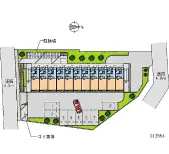 ★手数料０円★府中市押立町４丁目　月極駐車場（LP）